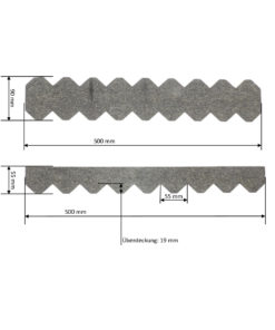 23.425-01 Dachsichindeln Schiefer grau - 6